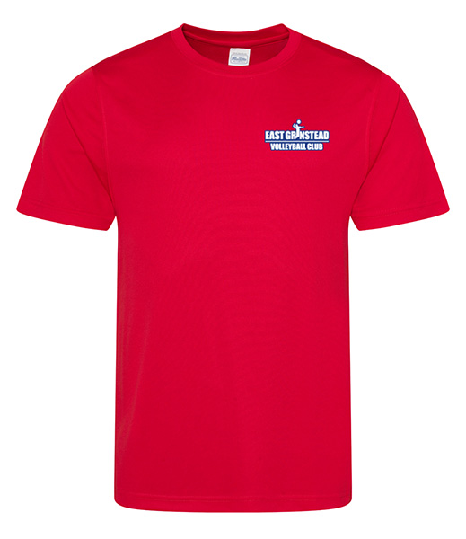 EGVC Training T-shirt - Red