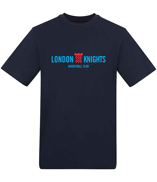 London Knights Basketball Cotton T-shirt